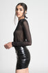 KENT PVC Micro Mini Skirt
